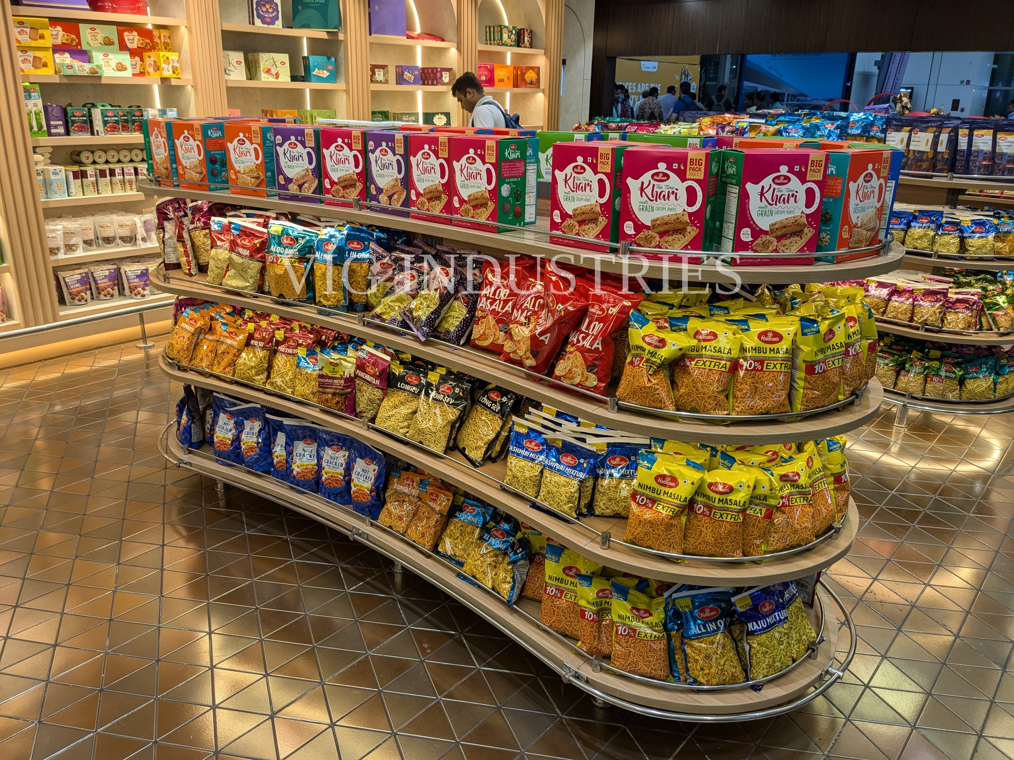 SWEETS SHOP RACK